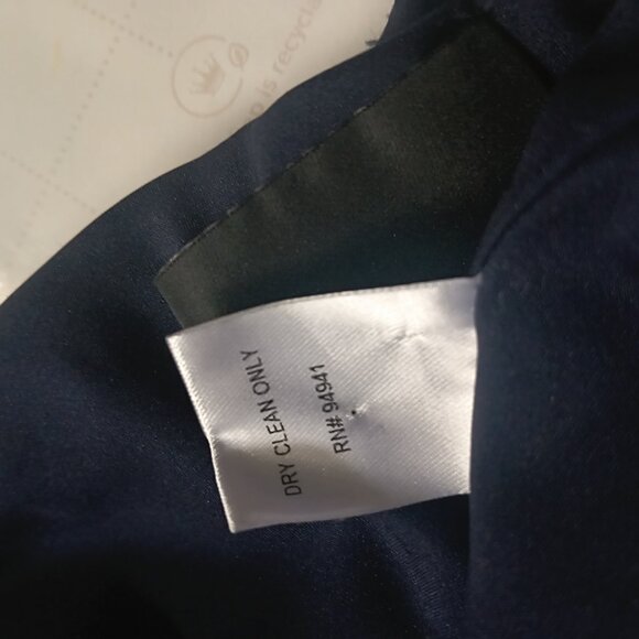 Intermix Blue Velvet Maxi Dress – Women’s Medium - Picture 5 of 5